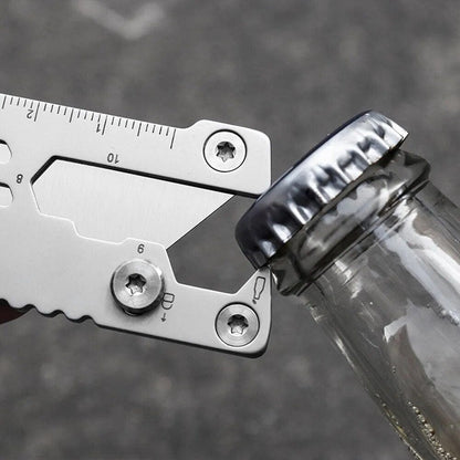 Utility Knife, Retractable Razor Blade, Titanium Box Cutter Locking Razor Knife, EDC Knife Multi-Tool