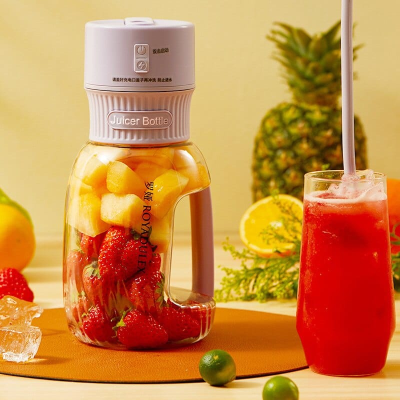 Sport Portable Blender, Large Capacity Electric Juicer Mixer for Fresh Fruit Juice, Smoothies