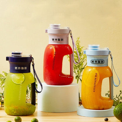 Sport Portable Blender, Large Capacity Electric Juicer Mixer for Fresh Fruit Juice, Smoothies