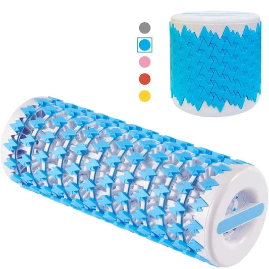 SearchFindOrder Beige Portable Adjustable Yoga Foam Roller