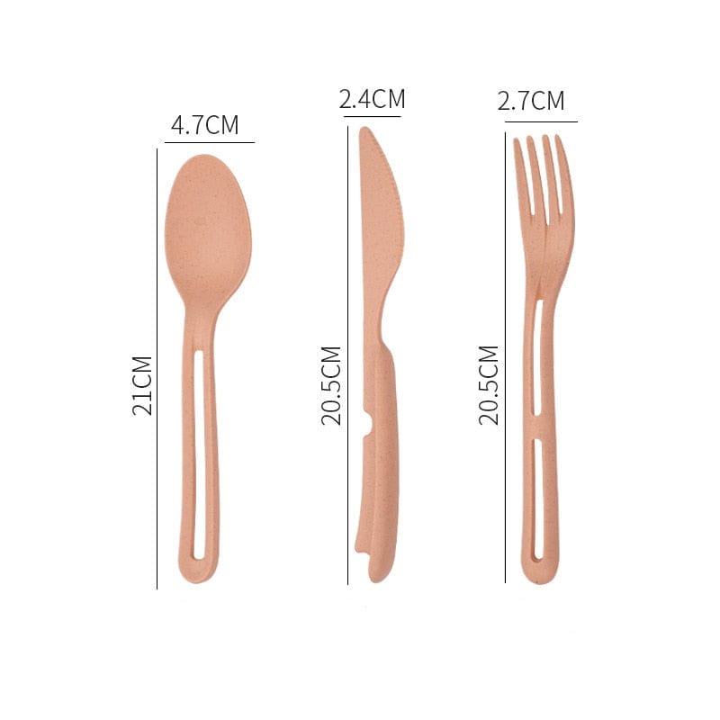 Portable All-in-One Travel Cutlery Set