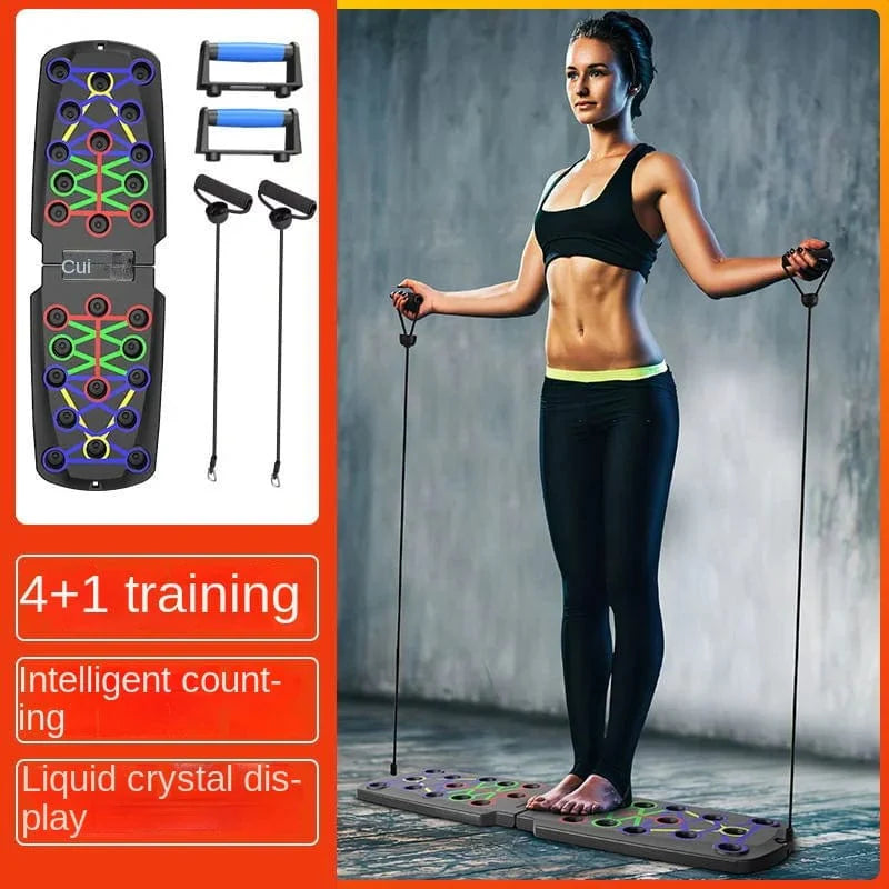 SearchFindOrder A-4 Portable and Multifunctional Push-up Board for Training Chest, Abdomen, Arms, and Back