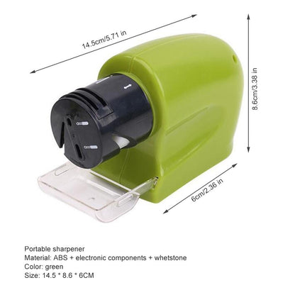 Portable Electric Knife and Scissors Sharpener