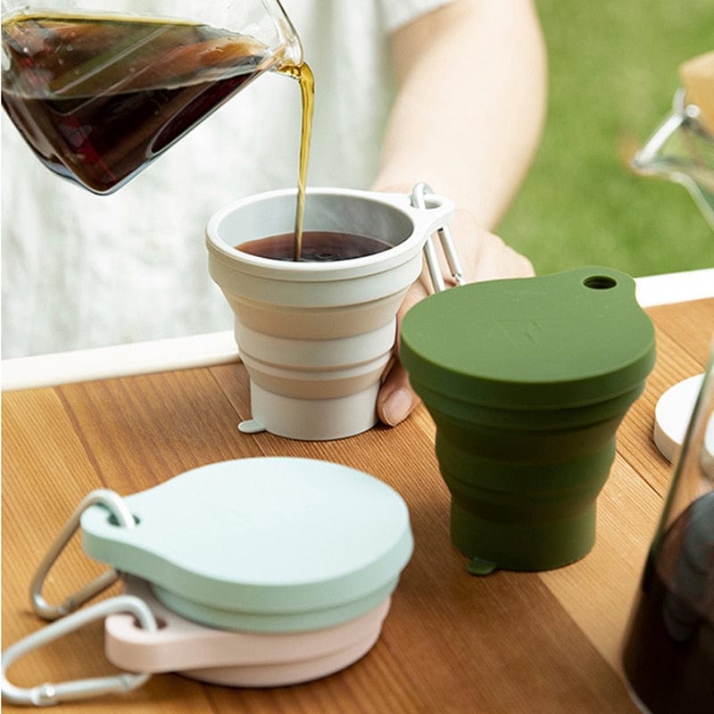 Portable Folding Mini Retractable Silicone Cup