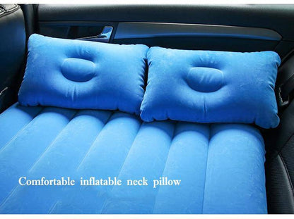 SearchFindOrder Gray Portable Inflatable Car Back Seat Sleeping Mattress & Camping Air Bed