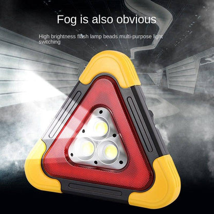 Portable LED 3-in-1 Car Emergency Safety Triangle Warning Light (USB Rechargeable + Solar) - Smart Shop (Online Store for wise shoppers) 