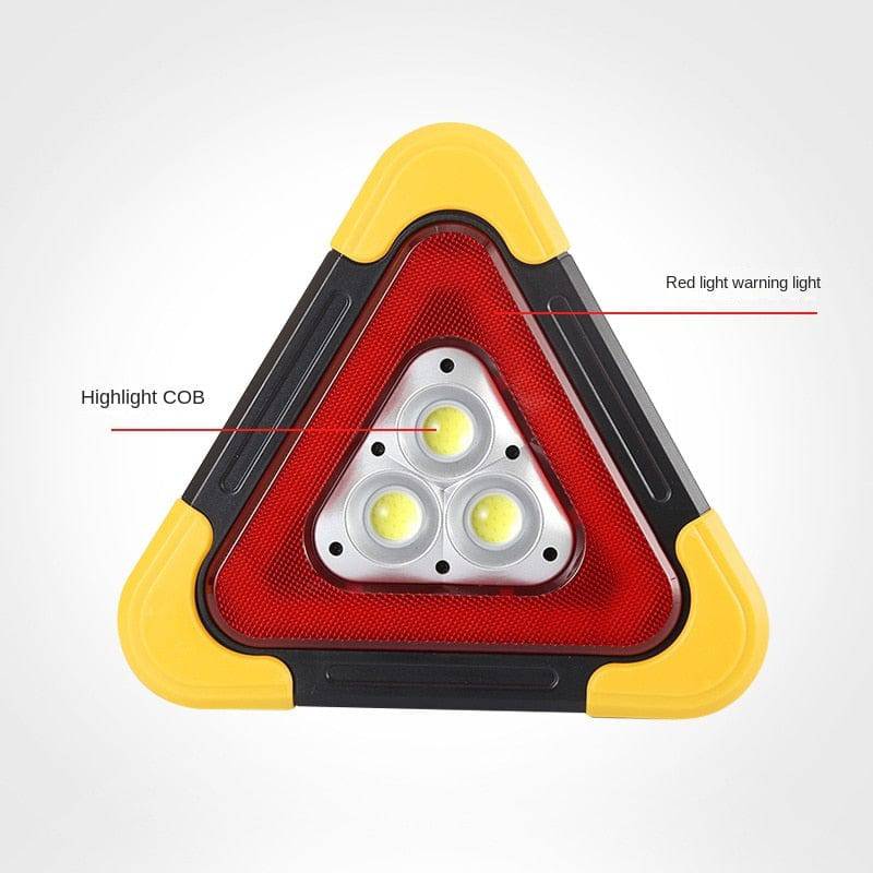 Portable LED 3-in-1 Car Emergency Safety Triangle Warning Light (USB Rechargeable + Solar) - Smart Shop (Online Store for wise shoppers) 