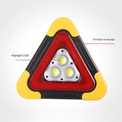 Portable LED 3-in-1 Car Emergency Safety Triangle Warning Light (USB Rechargeable + Solar) - Smart Shop (Online Store for wise shoppers) 