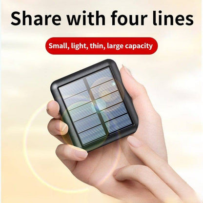 Portable Mini 4-in-1 Solar Charging Power Bank - Smart Shop (Online Store for wise shoppers) 