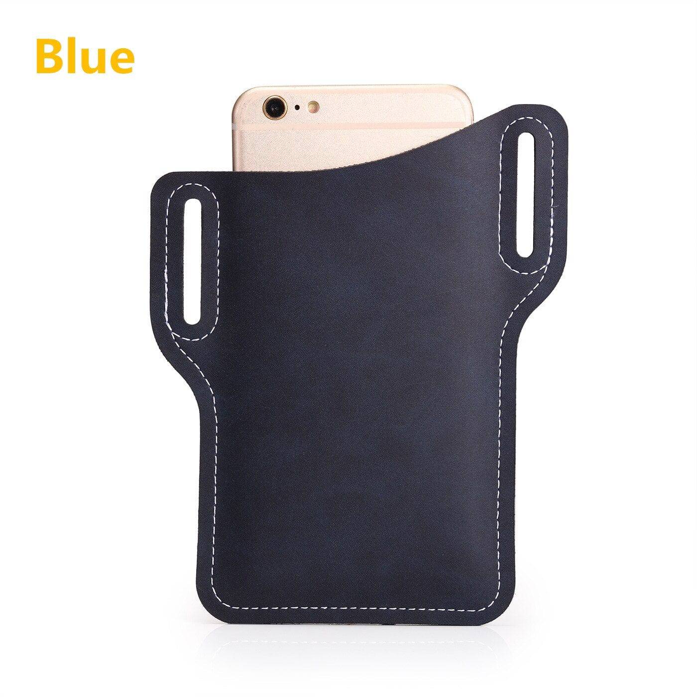 Retro Leather Belt Phone Holster - Smart Shop (Online Store for wise shoppers) 