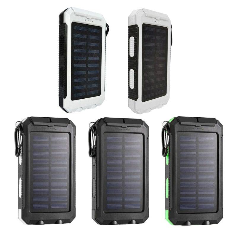 Portable Outdoor Solar Powered Waterproof Charger with LED Light and 20,000mAh Power Bank - Smart Shop (Online Store for wise shoppers) 