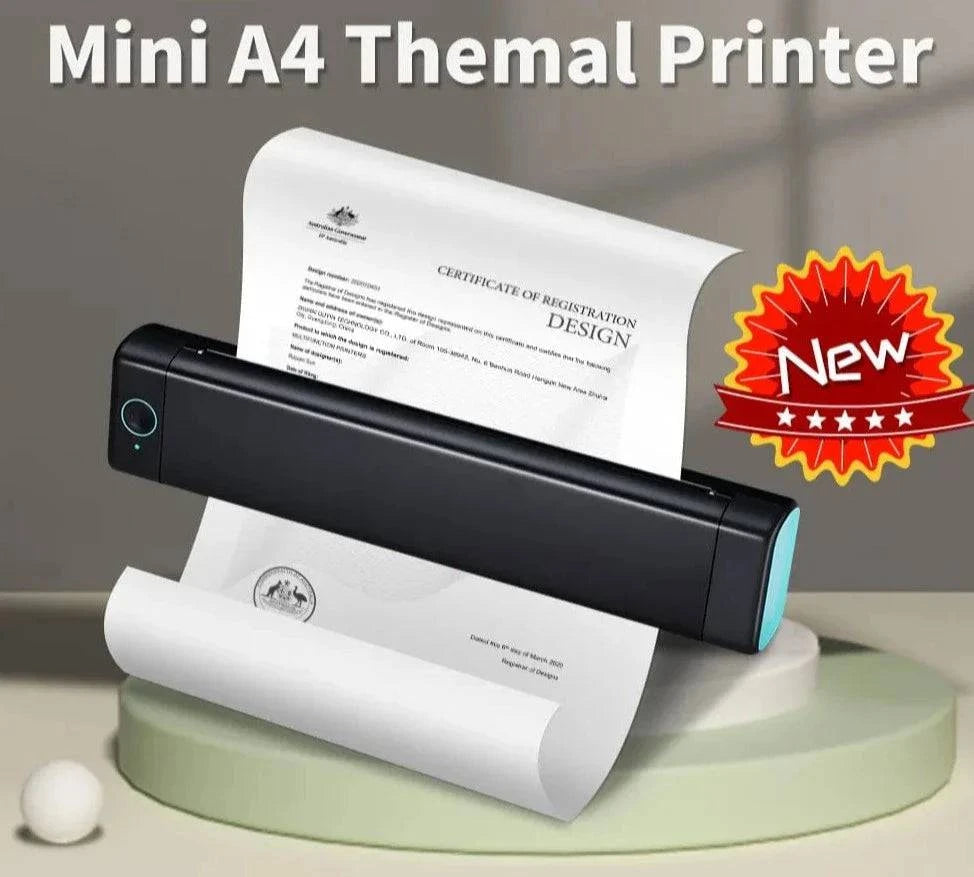 SearchFindOrder M08F Black Portable Thermal Inkless Printer