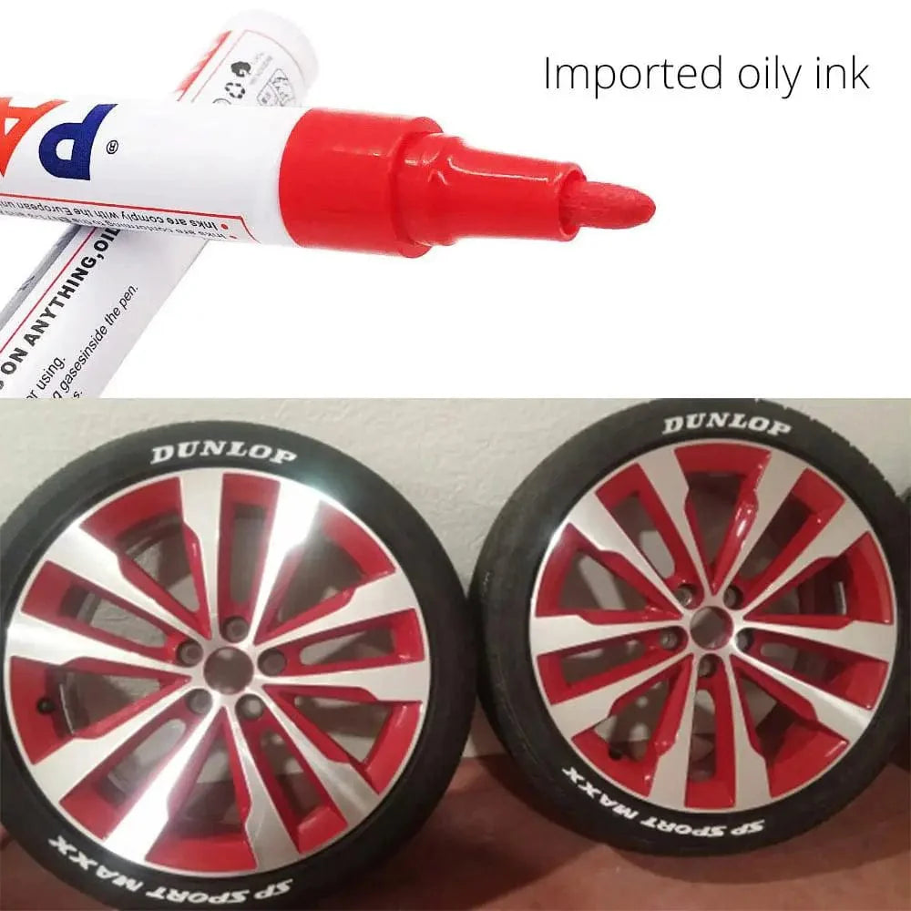 SearchFindOrder Red Precision Auto Tread Pro Waterproof Tire Marker