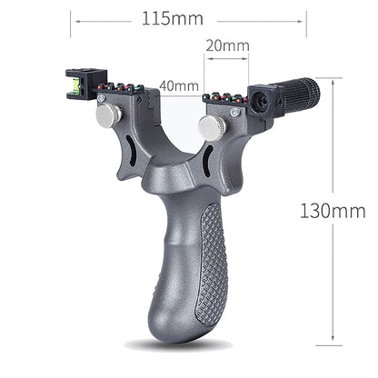 Precision Laser-Guided Slingshot for Hunting and Target Shooting