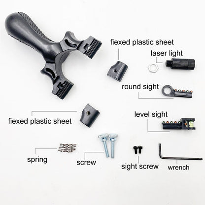 Precision Laser-Guided Slingshot for Hunting and Target Shooting