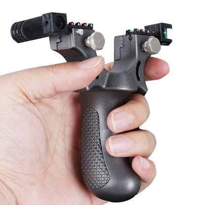 Precision Laser-Guided Slingshot for Hunting and Target Shooting