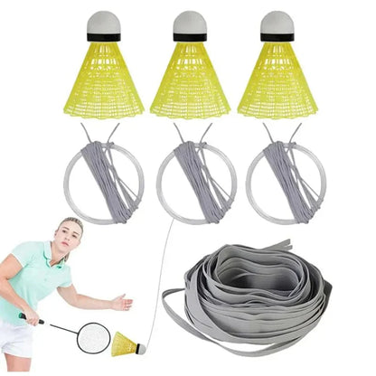 SearchFindOrder windproof-1 ball set Professional Portable Badminton Rebounding Tool for Self-Training Practice