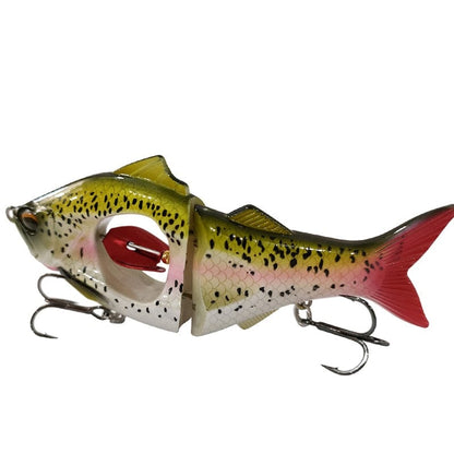 Propeller Glider Slow-Sinking Fishing Lures for Bass Trout Lifelike Swimbaits