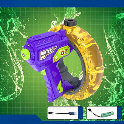 Rechargeable Electric LED Automatic Squirt Water Gun for Adults and Kids