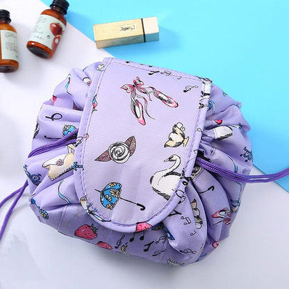 SearchFindOrder Q / 23x17cm Drawstring Cosmetic Travel Storage Makeup Bag