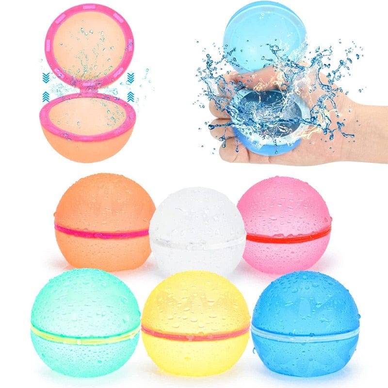 SearchFindOrder 6pcs set Quick Fill Magnetic Water Balloons