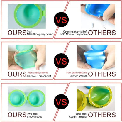 Reusable Magnetic Water Balloons, Self-Sealing Quick Fill Water Balls