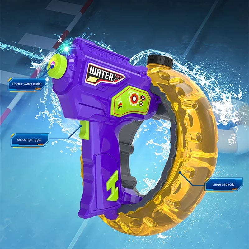 Rechargeable Electric LED Automatic Squirt Water Gun for Adults and Kids