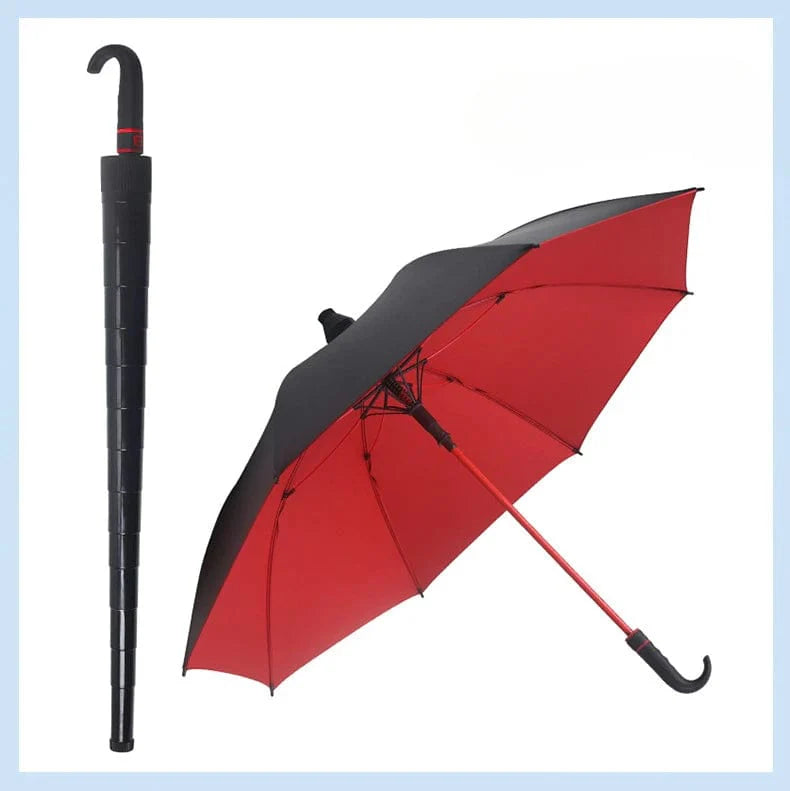 Heavy-Duty Curved Handle Umbrella