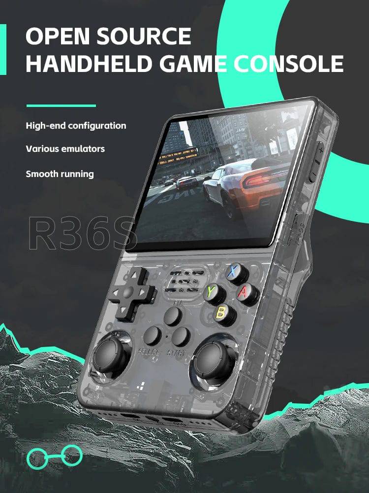 SearchFindOrder PURPLE Retro Revive Pro Portable Gaming Console: Refined Design, Linux OS, 3.5" IPS Display