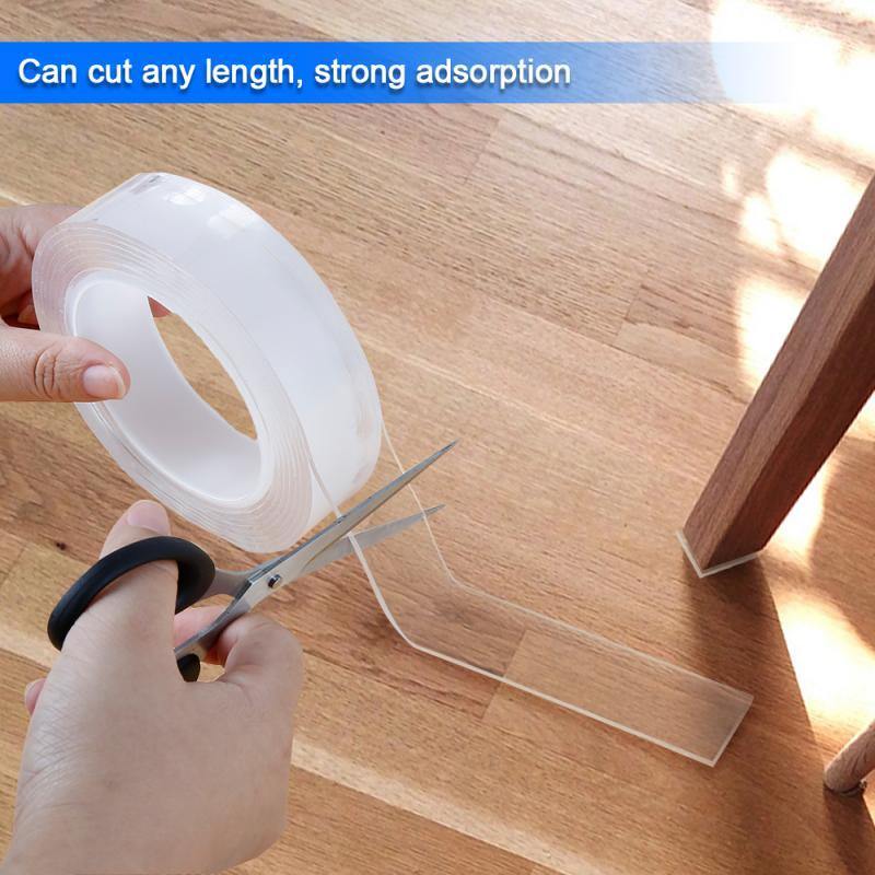 Reusable Double-Sided Adhesive Nano Tape