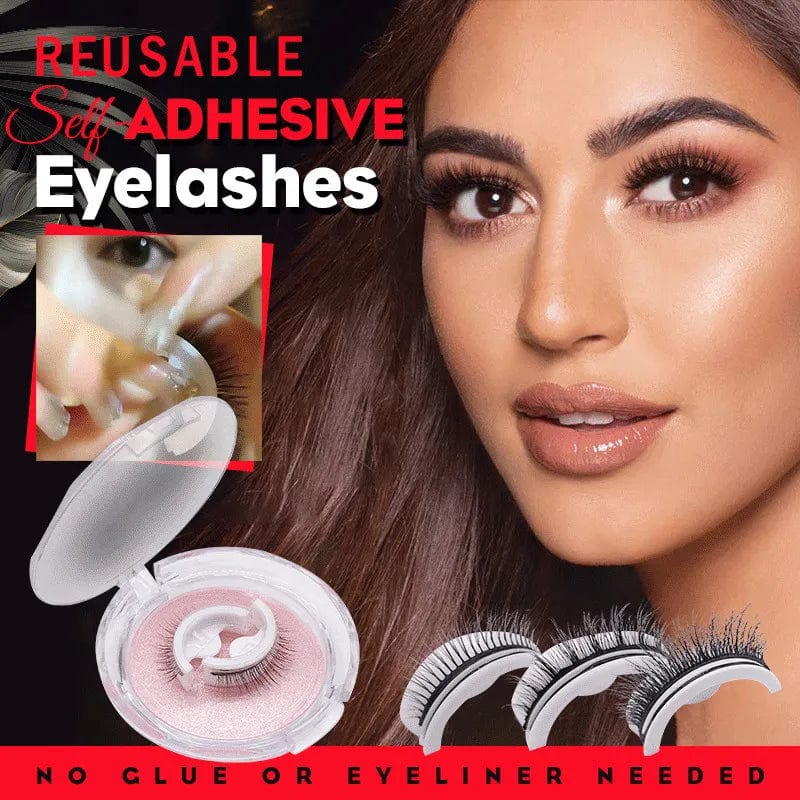 SearchFindOrder Natural Revive Lash Reusable Glue-Free Self-Adhesive Fake Eyelashes