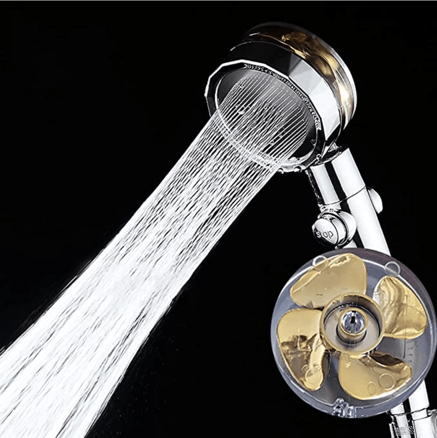 SearchFindOrder Blue Revolutionary Vortex Shower Head