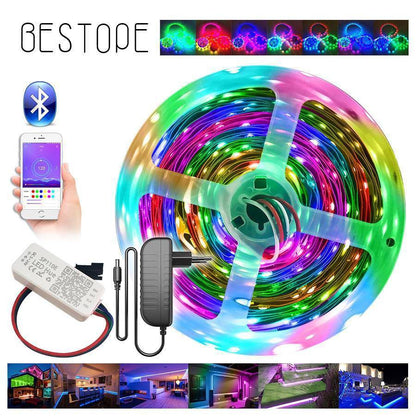 SearchFindOrder Model 5050 / 10M SET RGB Led Strip Light DC12V Full Set