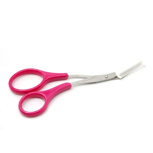 SearchFindOrder Pink Eyebrow Trimmer with Comb