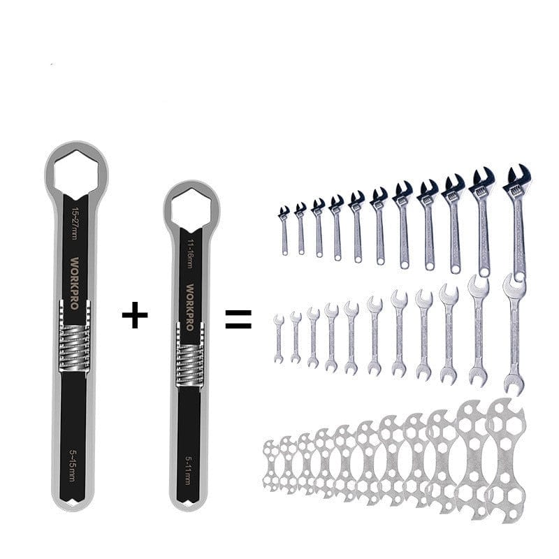 SearchFindOrder Rotating Adjustable Dual-Head Torx & Hex Wrench - Labor-Saving Multi-Purpose Tool