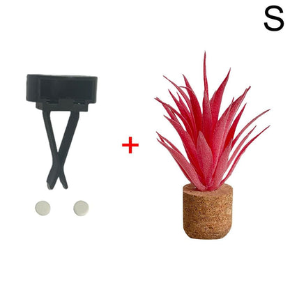 SearchFindOrder J 3D Artificial Plants Shape Innovative Car Fragrance Sculpt