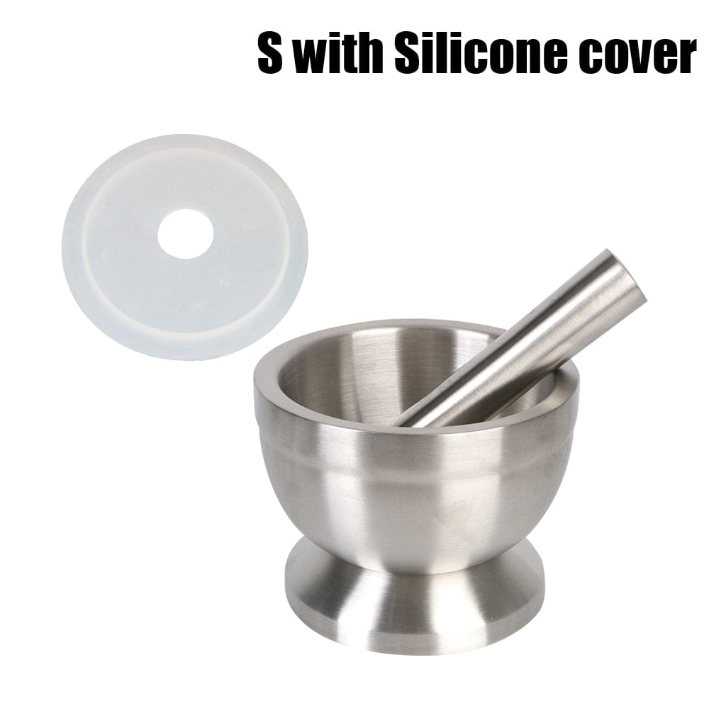 SearchFindOrder L Silicone cover Stainless Steel Herbs Crusher⁠ with Silicone Cover