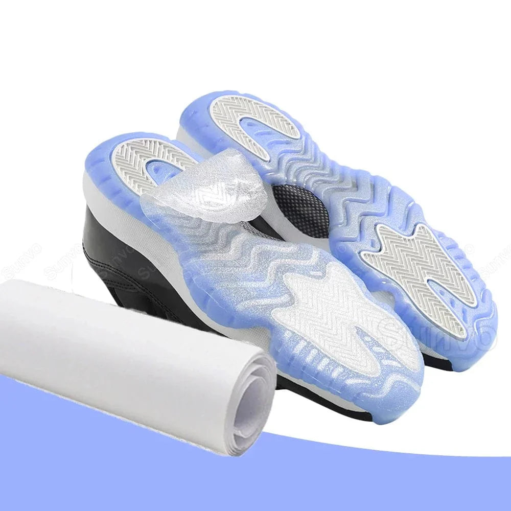 SearchFindOrder Transparent / 50X10cm / CHINA Self-Adhesive Anti-Slip Shoe Sole Protector Sticker for Men's and Women's Sneakers