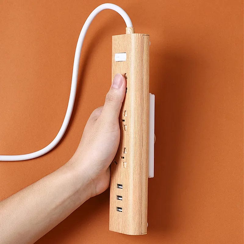 Self-Adhesive Power Socket, Power Strip Organizer Holder