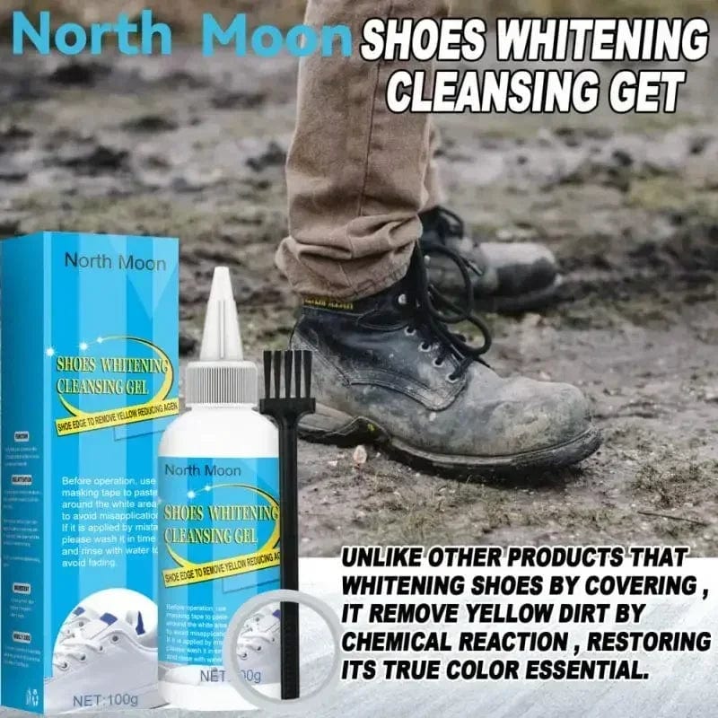 SearchFindOrder 5 PCS Shoe Whitening Cleansing Gel