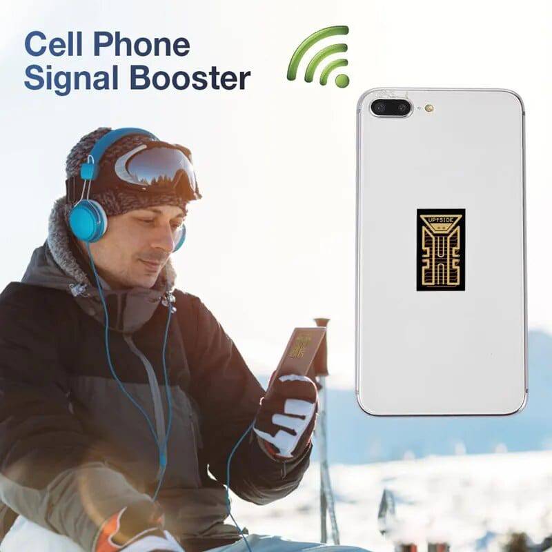 SearchFindOrder Transparent Signal Boost Pro Max: Universal Mobile Phone Signal Enhancement Sticker for iPhone, Samsung, Mi, and More (2023)