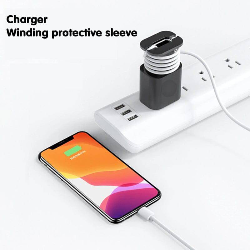 Silicone Charger Cord Protector and Organizer Case - Smart Shop (Online Store for wise shoppers) 