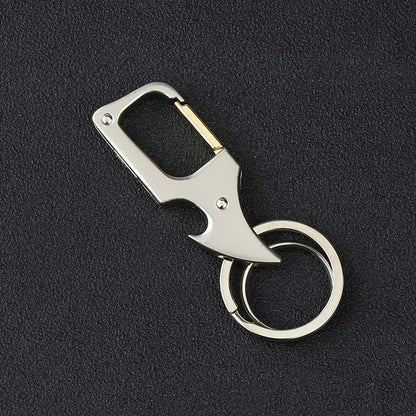 Foldable Mini Knife & Bottle Opener Keychain