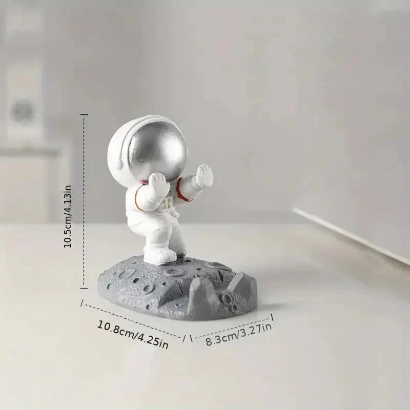 Whimsical Astronaut Mobile Phone Stand