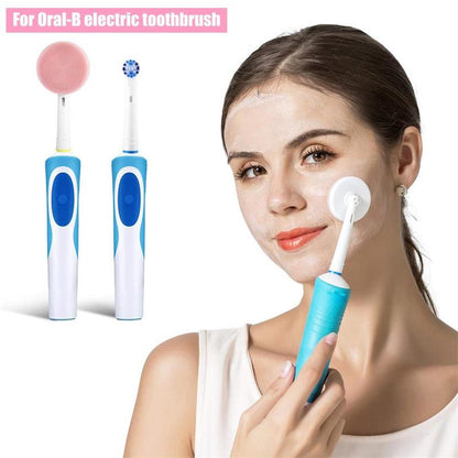 Skin Care Facial Cleansing Brush Head for Electric Toothbrush