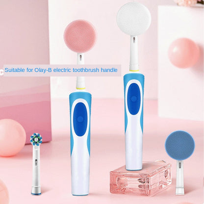 Skin Care Facial Cleansing Brush Head for Electric Toothbrush