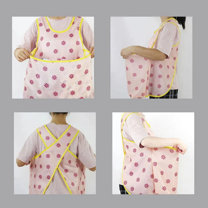 SearchFindOrder Lucky pattern / CHINA Sleeveless Laundry Apron With Large Pocket for Clothes