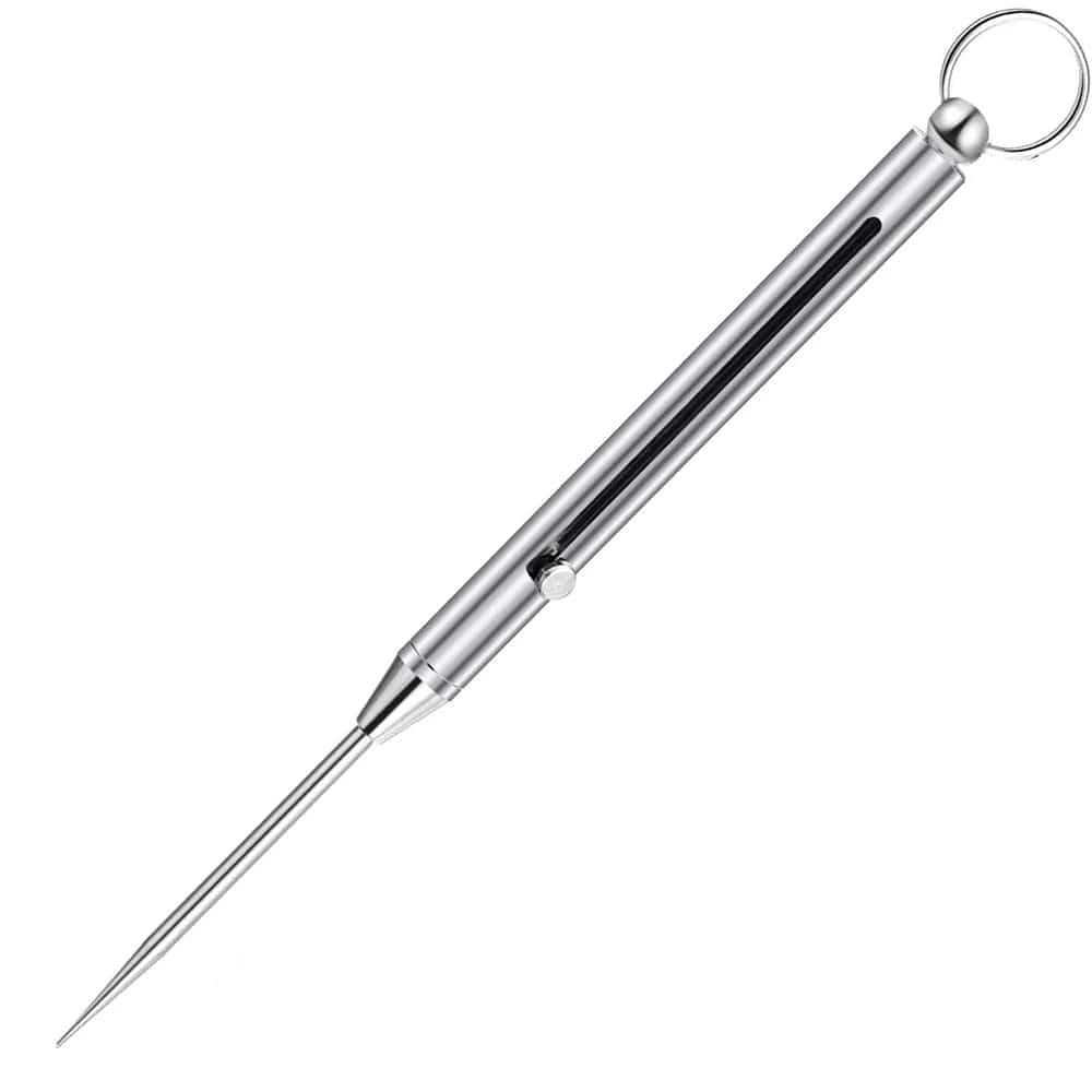 SearchFindOrder non-stretch Titan Pick Portable Titanium EDC Retractable Toothpick