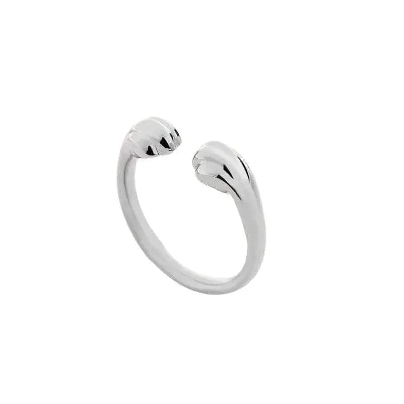 Cute Cat Paw Print Ring