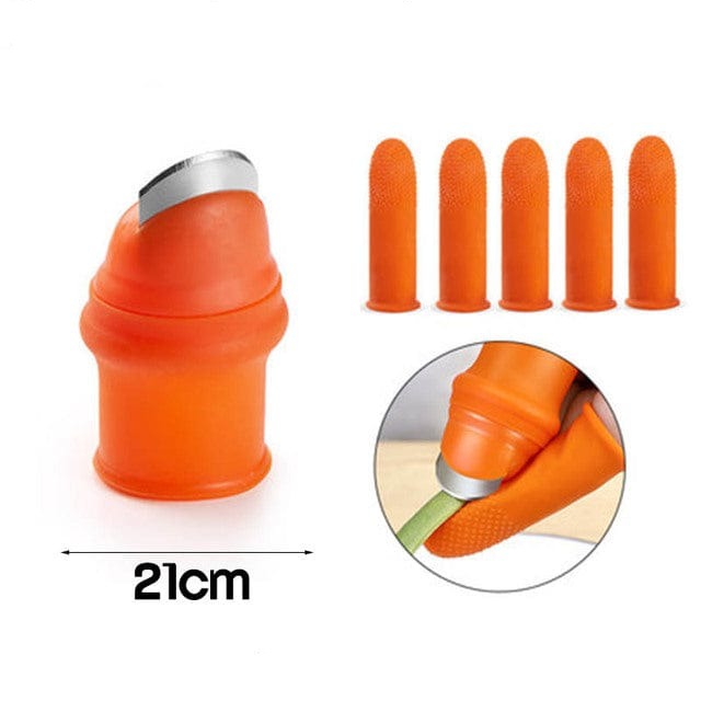 Thumb Picker Cutting Knife with Finger Protectors